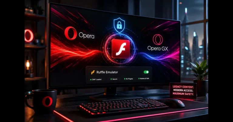 allow flash opera