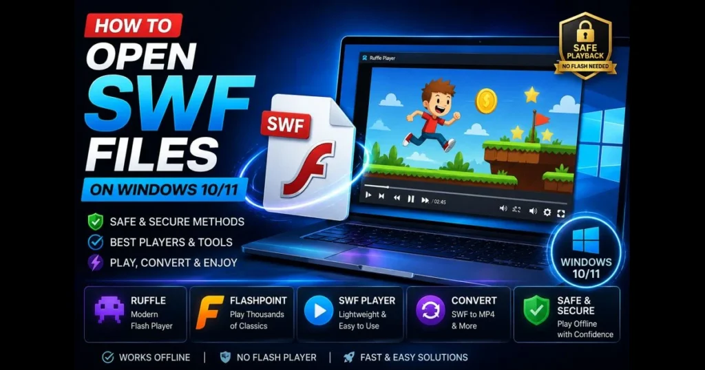 open swf files