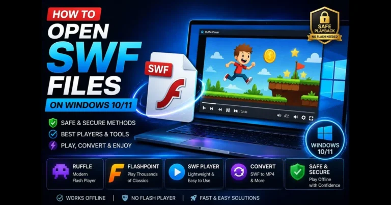 open swf files