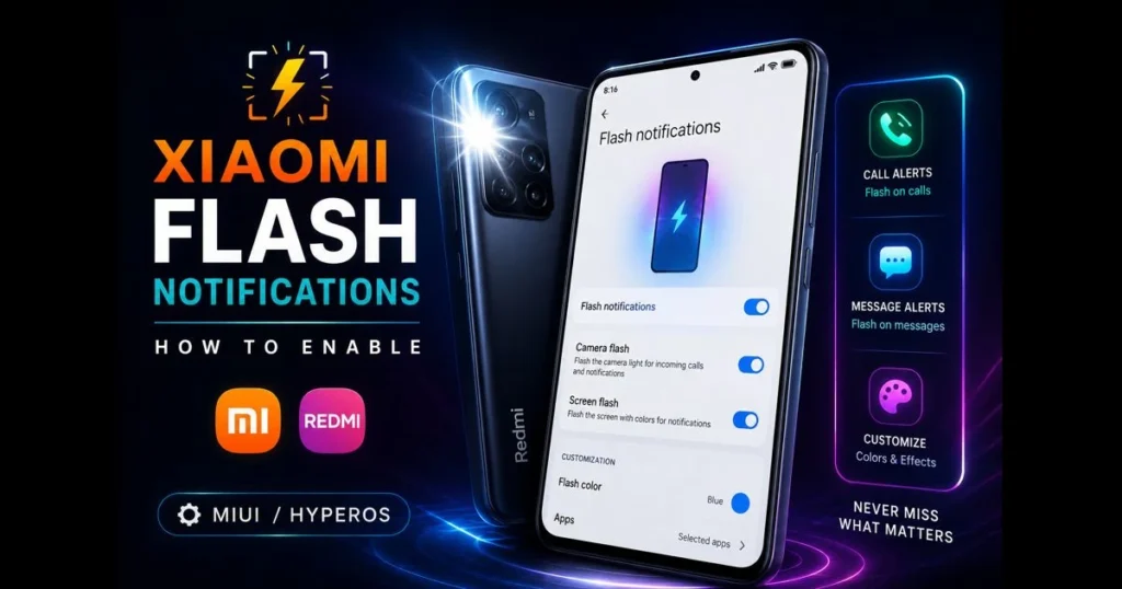 xiaomi flash notification