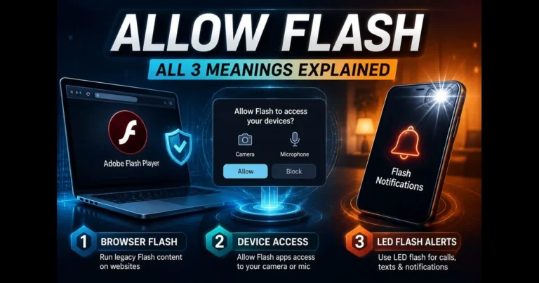 allow flash