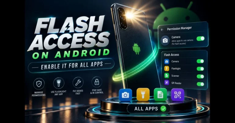 allow flash access android