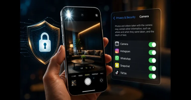 allow flash access iphone