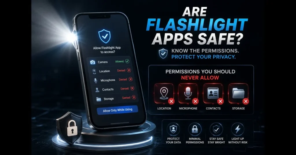 flashlight app permissions